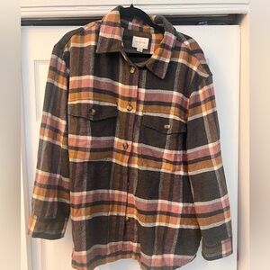 American eagle flannel shaket